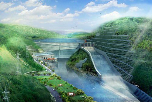 盘县老挝南塔河1号水电站项目
